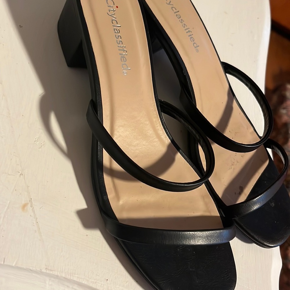Black shoes